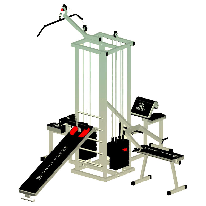 MG-102 4-Station STD MULTI GYM SERIES 