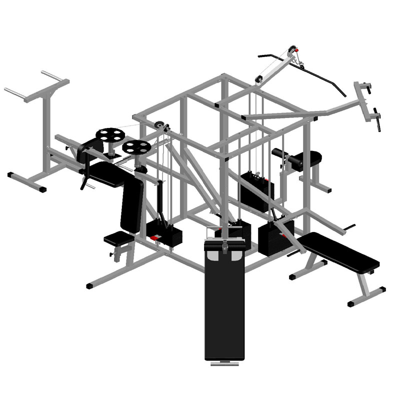 MG-104 7-Station MULTI GYM SERIES 