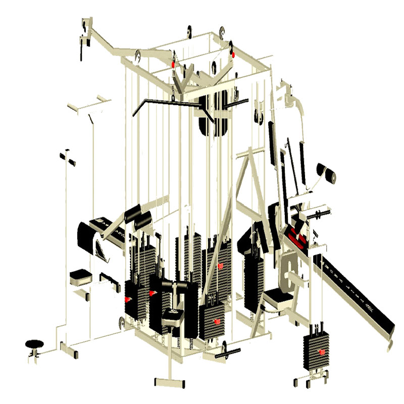 MG-110 16-Station MULTI GYM SERIES 