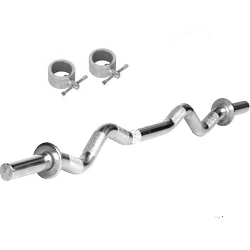 Zig Zag Dumbbell Rod With 2 Locks